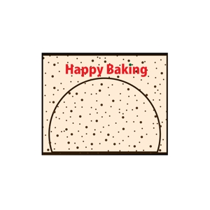 HIBIKI (kyuapigman)さんのフルーツ酵母専門パン教室「Happy Baking」のロゴへの提案