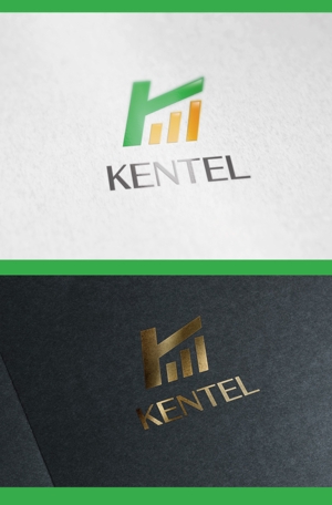  chopin（ショパン） (chopin1810liszt)さんの保険代理店・営業コンサル会社「Kentel」「KENTEL」「ケンテル」のロゴへの提案