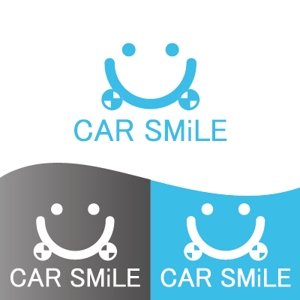 PeacesignさんのNewオープン車販売店『カースマイル』のロゴ製作への提案