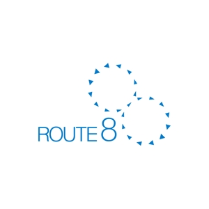 chanlanさんの社名ROUTE8(ルートエイト)のロゴへの提案