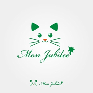 miruchan (miruchan)さんの「可愛い猫がイメージ」の企業ロゴへの提案