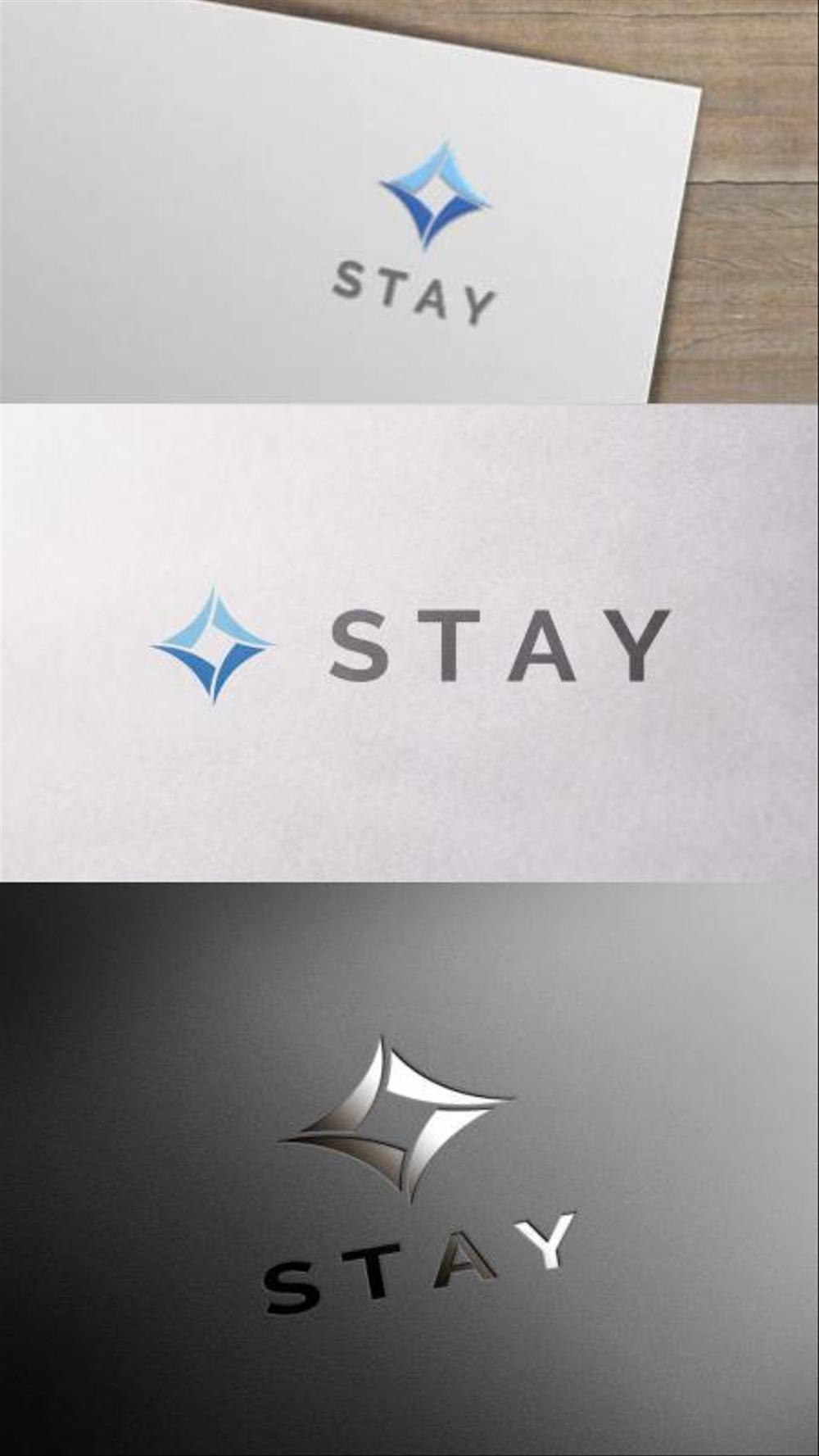 リノベーションとインテリアの新会社「ＳＴＡＹ」のロゴ