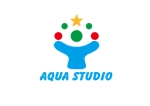 日和屋 hiyoriya (shibazakura)さんの海水魚メンテナンスショップ「AQUA STUDIO」のロゴへの提案