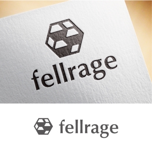 カタチデザイン (katachidesign)さんのビジネスバッグブランドfellrageのロゴへの提案