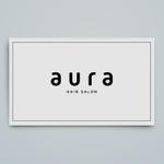 haru_Design (haru_Design)さんの美容室「aura」のロゴへの提案