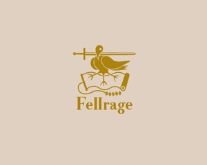 matataki (Mitsuyasu)さんのビジネスバッグブランドfellrageのロゴへの提案