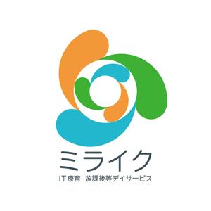 homerun-do ()さんのＩＴ療育施設「ミライク」のロゴデザインへの提案