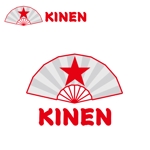 taguriano (YTOKU)さんのＳＮＳアプリの会社(KINEN)の文字ロゴとロゴマークへの提案