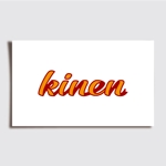 カタチデザイン (katachidesign)さんのＳＮＳアプリの会社(KINEN)の文字ロゴとロゴマークへの提案