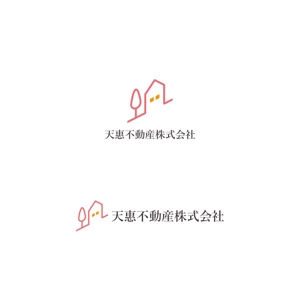 Yolozu (Yolozu)さんの不動産業者　「天惠不動産株式会社」のロゴへの提案