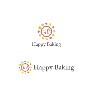Yolozu (Yolozu)さんのフルーツ酵母専門パン教室「Happy Baking」のロゴへの提案