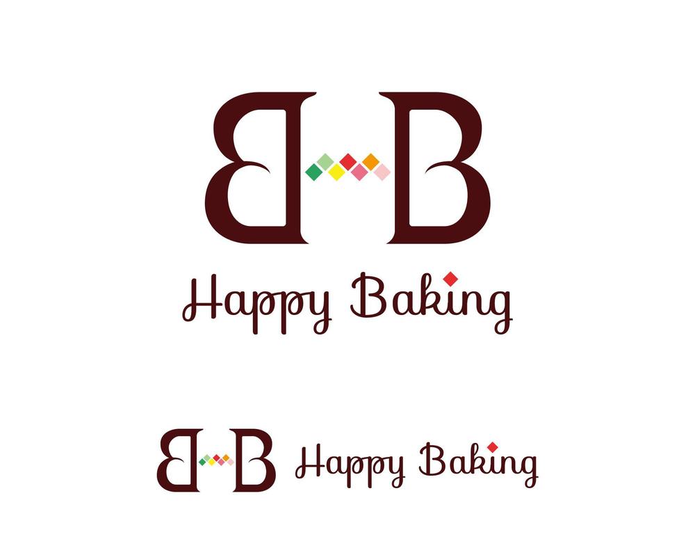 フルーツ酵母専門パン教室「Happy Baking」のロゴ