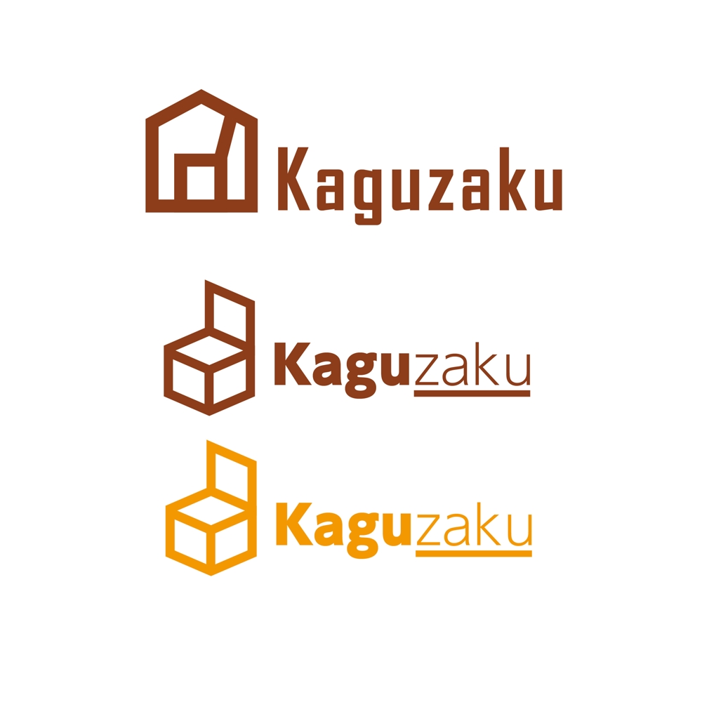 ECサイト「kaguzaku」のロゴ