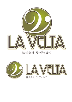 t_ogataさんの『LA　VELTA』　会社のロゴデザインへの提案