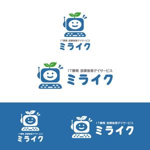 LLDESIGN (ichimaruyon)さんのＩＴ療育施設「ミライク」のロゴデザインへの提案