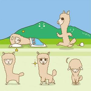 コゴタインドゥール (cogota)さんのあるぱかのキャラクターデザインへの提案