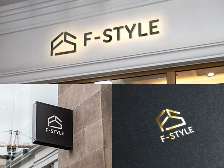 Lance (bansna)さんの仲介とリフォームの不動産情報サイト「F-STYLE」のロゴへの提案