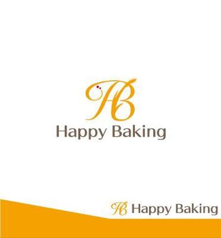 toraosan (toraosan)さんのフルーツ酵母専門パン教室「Happy Baking」のロゴへの提案