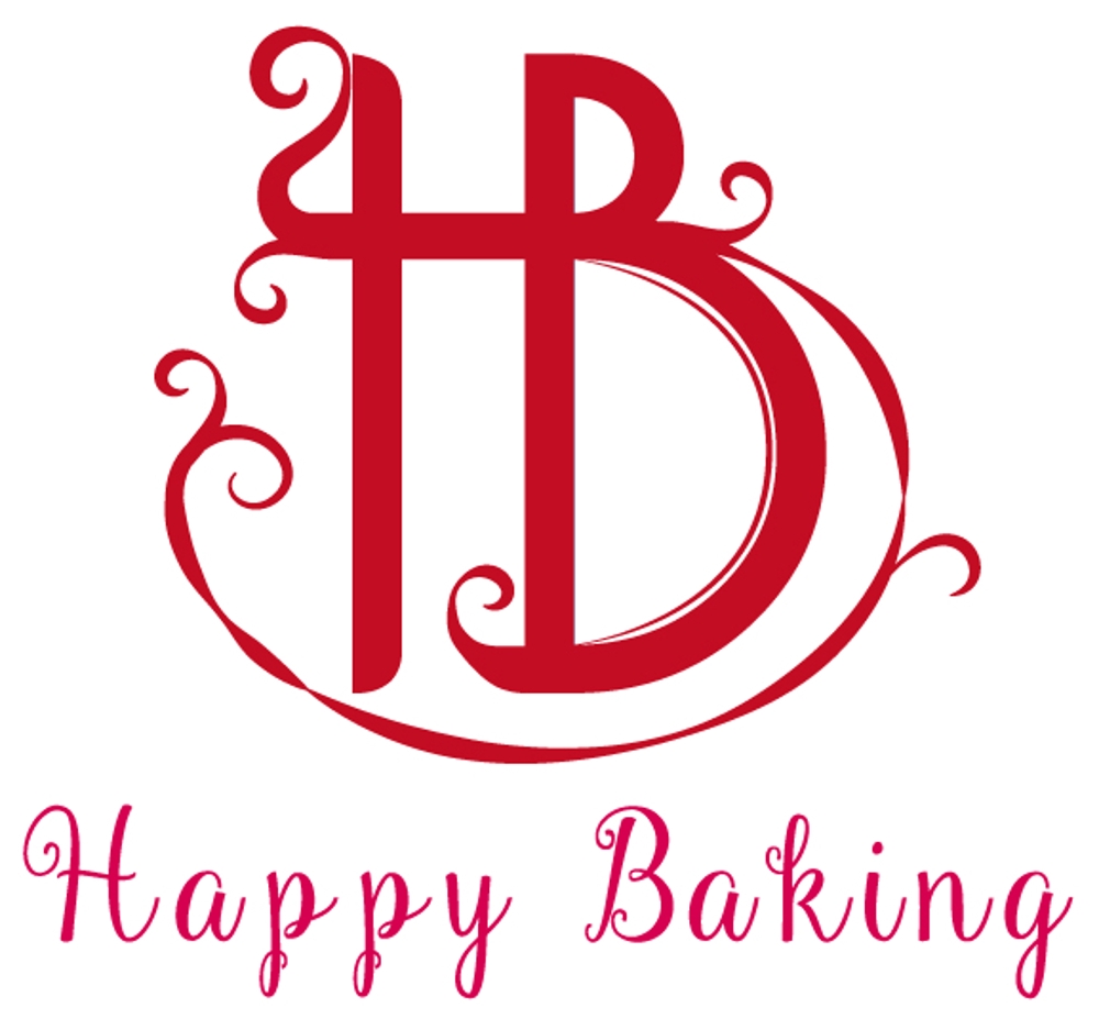 フルーツ酵母専門パン教室「Happy Baking」のロゴ