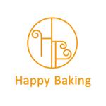 as (asuoasuo)さんのフルーツ酵母専門パン教室「Happy Baking」のロゴへの提案