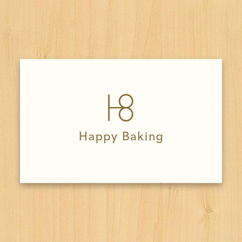 フルーツ酵母専門パン教室「Happy Baking」のロゴ