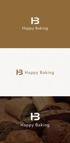 tanaka10 (tanaka10)さんのフルーツ酵母専門パン教室「Happy Baking」のロゴへの提案