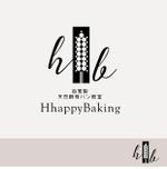 Design co.que (coque0033)さんのフルーツ酵母専門パン教室「Happy Baking」のロゴへの提案