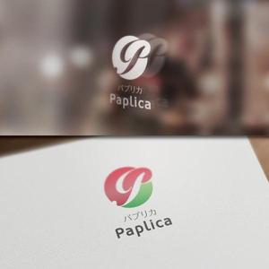 late_design ()さんの店舗向けポイントアプリ「paplica(パプリカ)」のロゴへの提案