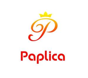 ぽんぽん (haruka322)さんの店舗向けポイントアプリ「paplica(パプリカ)」のロゴへの提案