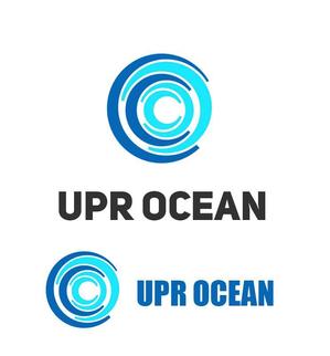 ぽんぽん (haruka322)さんのIoTプラットフォーム　「UPR　OCEAN」のロゴへの提案