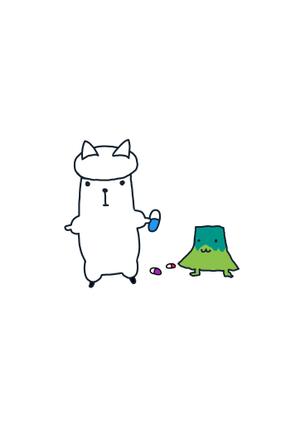 UNI (tantan0203tantan)さんのあるぱかのキャラクターデザインへの提案