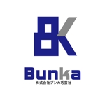 Hagemin (24tara)さんの会社名「株式会社ブンカ巧芸社」「Bunka」「BK」の3つのロゴへの提案