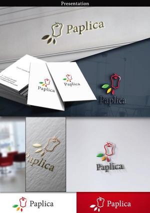 hayate_design ()さんの店舗向けポイントアプリ「paplica(パプリカ)」のロゴへの提案