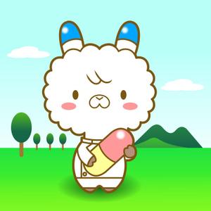 ぴ~タン (p-tan)さんのあるぱかのキャラクターデザインへの提案