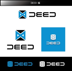 FISHERMAN (FISHERMAN)さんの男性2人組音楽ユニット「DEED」のロゴへの提案