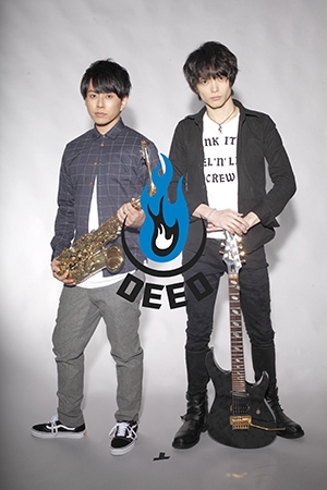 RDO@グラフィックデザイン (anpan_1221)さんの男性2人組音楽ユニット「DEED」のロゴへの提案
