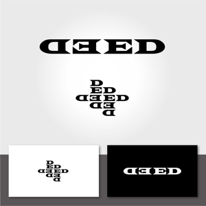 MountHill (MountHill)さんの男性2人組音楽ユニット「DEED」のロゴへの提案