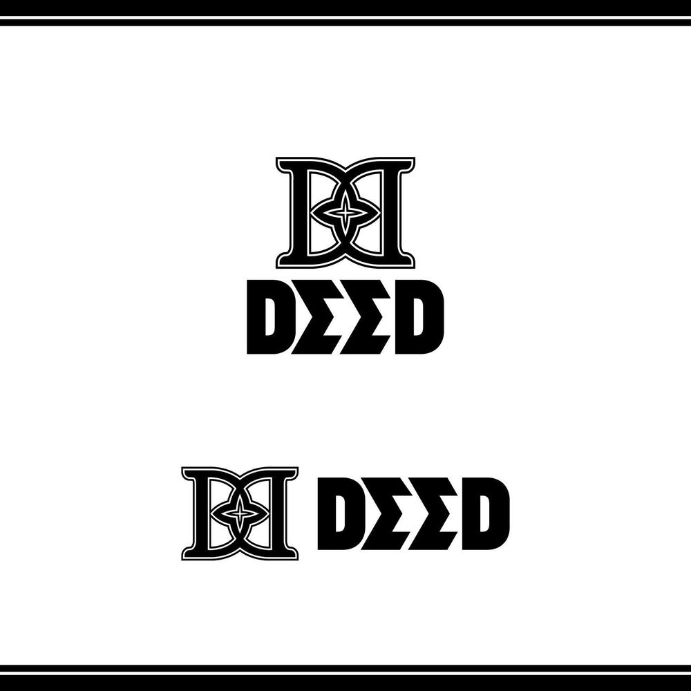 男性2人組音楽ユニット「DEED」のロゴ