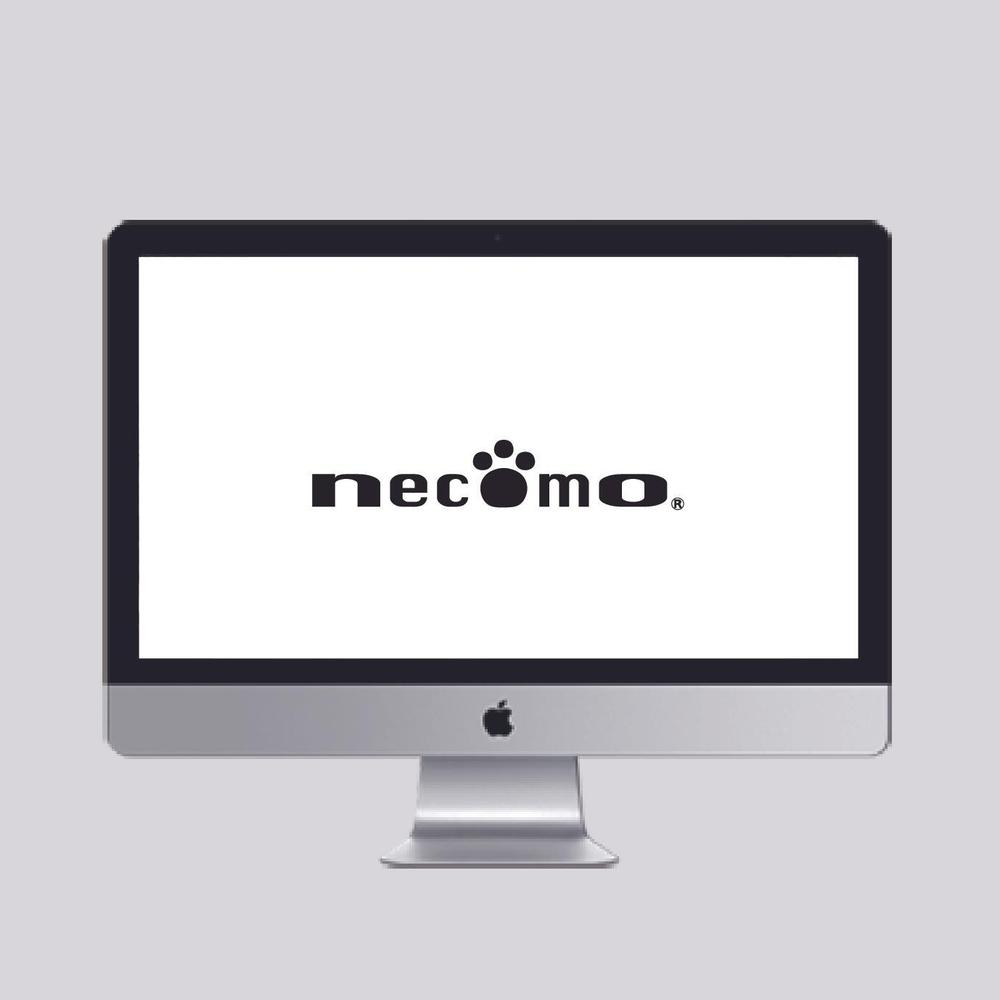 愛猫家向け専用賃貸物件「necomo」のロゴ作成