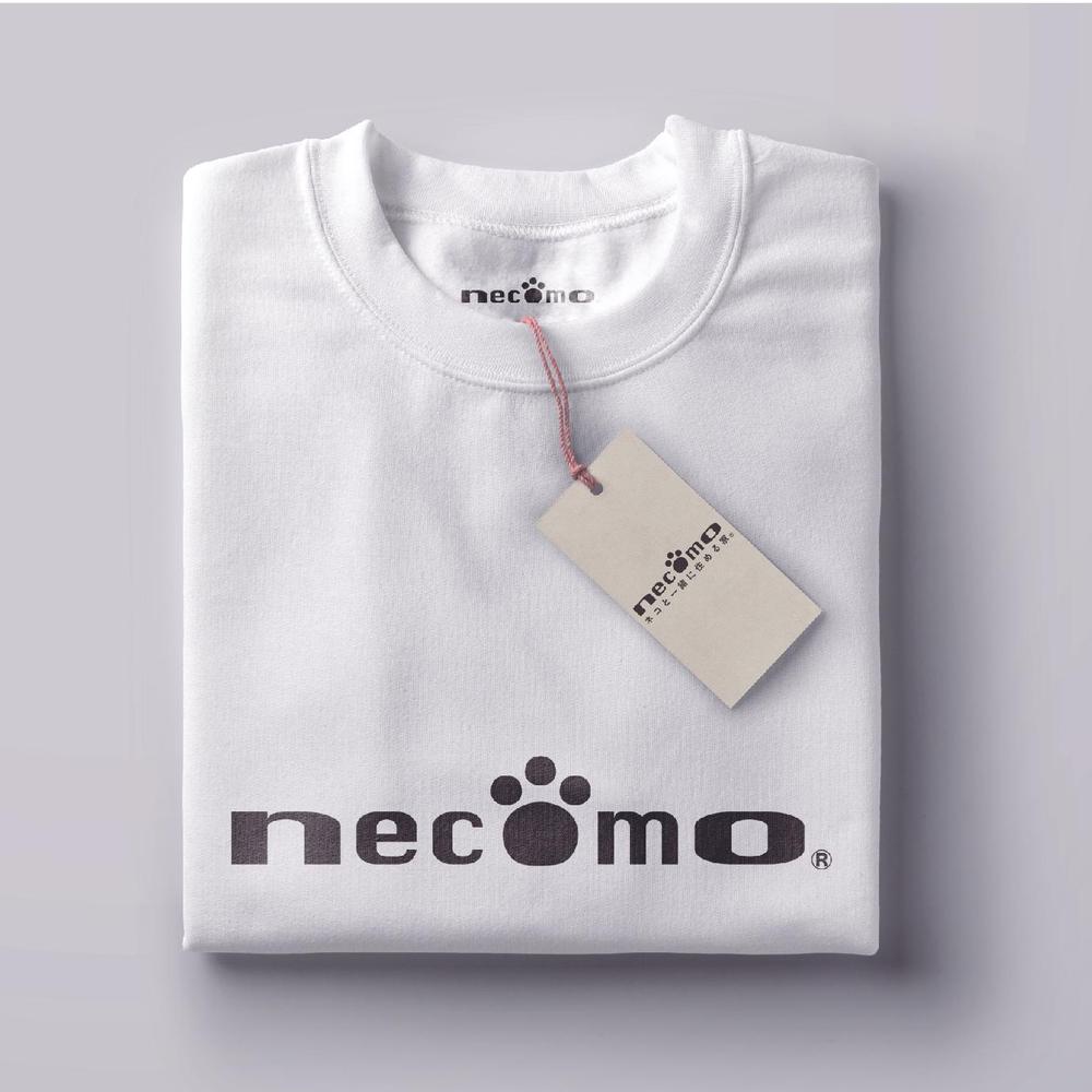 愛猫家向け専用賃貸物件「necomo」のロゴ作成