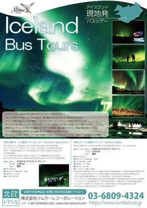 mia (mia-officina)さんのアイスランド現地発バス・ツアーのパンフレットへの提案