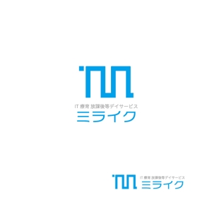 niki161 (nashiniki161)さんのＩＴ療育施設「ミライク」のロゴデザインへの提案