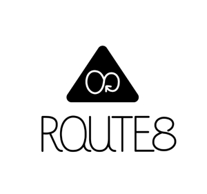 現在はランサーズでお仕事をしておりません (sachiko15)さんの社名ROUTE8(ルートエイト)のロゴへの提案