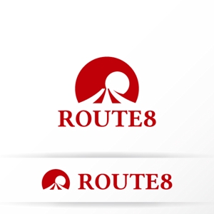 カタチデザイン (katachidesign)さんの社名ROUTE8(ルートエイト)のロゴへの提案