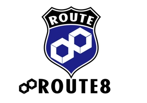 日和屋 hiyoriya (shibazakura)さんの社名ROUTE8(ルートエイト)のロゴへの提案