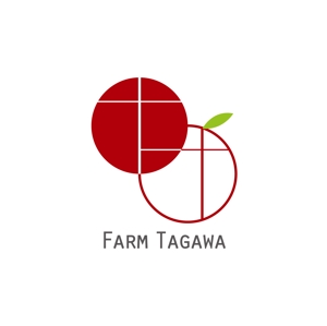 tanipiroさんの「Farm Tagawa」のロゴ作成への提案