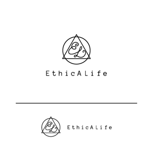 tom-ho (tom-ho)さんの新規メディア【EthicALife-エシカライフ】のロゴ　 アップサイクル・サスティナブル・エシ（商標登録なし）への提案
