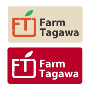 Y-Design ()さんの「Farm Tagawa」のロゴ作成への提案