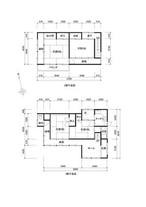 sendohda (sendohda)さんの★【図面の作成】寸法がない間取り図面を元に→寸法のある図面を作成してください★への提案