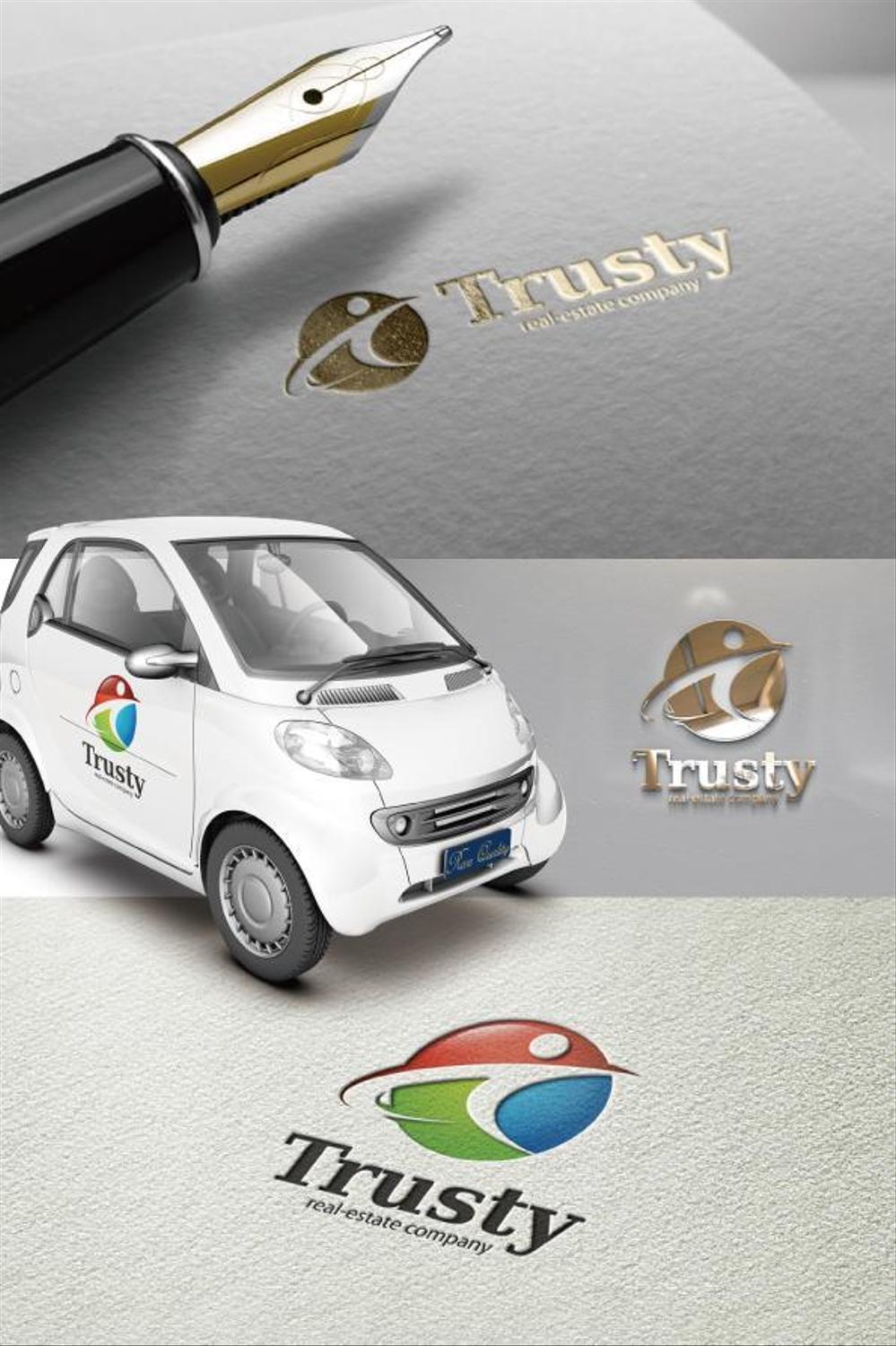 不動産会社「株式会社トラスティ」のロゴ